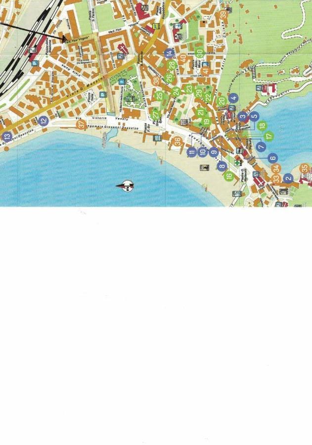 Ludovica Trilocale Centrale Con Posto Auto Sestri Levante Exterior foto